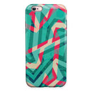 Trippy Retro Pattern iPhone 6/6s or 6/6s Plus 2-Piece Hybrid INK-Fuzed Case