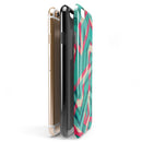 Trippy Retro Pattern iPhone 6/6s or 6/6s Plus 2-Piece Hybrid INK-Fuzed Case