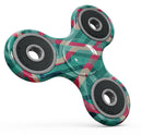 Trippy Retro Pattern Full-Body Fidget Spinner Skin-Kit