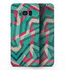 Trippy Retro Pattern - Samsung Galaxy S8 Full-Body Skin Kit