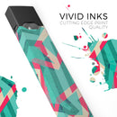 Trippy Retro Pattern - Premium Decal Protective Skin-Wrap Sticker compatible with the Juul Labs vaping device