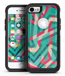 Trippy Retro Pattern - iPhone 7 or 8 OtterBox Case & Skin Kits