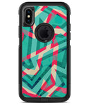 Trippy Retro Pattern - iPhone X OtterBox Case & Skin Kits