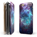 Trippy Space iPhone 6/6s or 6/6s Plus 2-Piece Hybrid INK-Fuzed Case