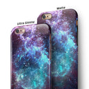 Trippy Space iPhone 6/6s or 6/6s Plus 2-Piece Hybrid INK-Fuzed Case