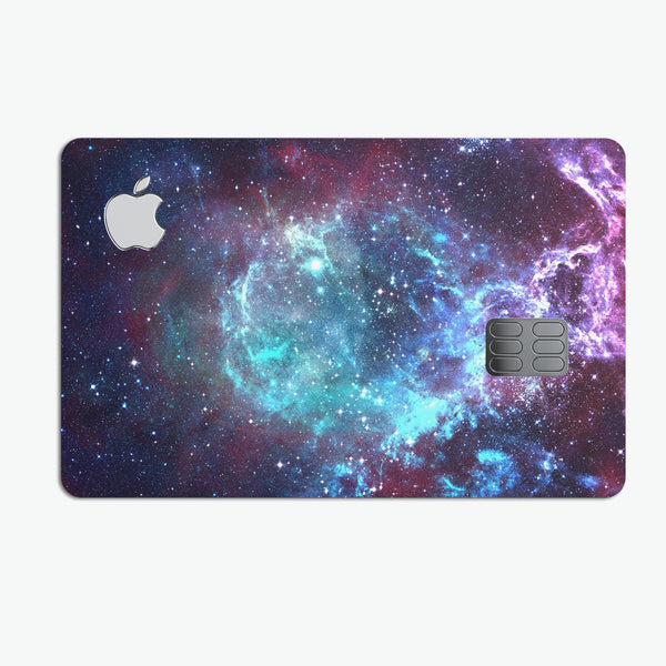 Trippy Space - Premium Protective Decal Skin-Kit for the Apple Credit Card