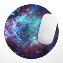 Trippy Space// WaterProof Rubber Foam Backed Anti-Slip Mouse Pad for Home Work Office or Gaming Computer Desk