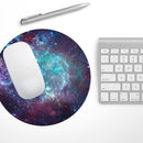 Trippy Space// WaterProof Rubber Foam Backed Anti-Slip Mouse Pad for Home Work Office or Gaming Computer Desk