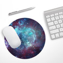 Trippy Space// WaterProof Rubber Foam Backed Anti-Slip Mouse Pad for Home Work Office or Gaming Computer Desk