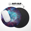 Trippy Space// WaterProof Rubber Foam Backed Anti-Slip Mouse Pad for Home Work Office or Gaming Computer Desk