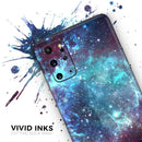Trippy Space - Premium Vinyl Skin Decal for Samsung Galaxy S25 Ultra, S24, S23, S22 & All Galaxy S Models