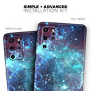 Trippy Space - Premium Vinyl Skin Decal for Samsung Galaxy S25 Ultra, S24, S23, S22 & All Galaxy S Models