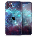 Trippy Space - Protective Skin Wrap & Decal – Compatible with iPhone SE to iPhone 17 Pro Max (All Models)