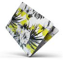 Tropical BW Sun Floral - Skin Decal Wrap Kit Compatible with the Apple MacBook Pro, Pro with Touch Bar or Air (11", 12", 13", 15" & 16" - All Versions Available)