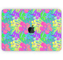 Tropical Flourescent v1 - Skin Decal Wrap Kit Compatible with the Apple MacBook Pro, Pro with Touch Bar or Air (11", 12", 13", 15" & 16" - All Versions Available)
