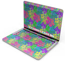 Tropical Flourescent v1 - Skin Decal Wrap Kit Compatible with the Apple MacBook Pro, Pro with Touch Bar or Air (11", 12", 13", 15" & 16" - All Versions Available)