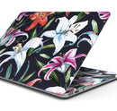 Tropical Summer Floral v3 - Skin Decal Wrap Kit Compatible with the Apple MacBook Pro, Pro with Touch Bar or Air (11", 12", 13", 15" & 16" - All Versions Available)