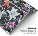 Tropical Summer Floral v3 - Skin Decal Wrap Kit Compatible with the Apple MacBook Pro, Pro with Touch Bar or Air (11", 12", 13", 15" & 16" - All Versions Available)