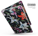 Tropical Summer Floral v3 - Skin Decal Wrap Kit Compatible with the Apple MacBook Pro, Pro with Touch Bar or Air (11", 12", 13", 15" & 16" - All Versions Available)