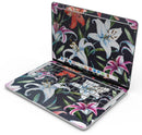 Tropical Summer Floral v3 - Skin Decal Wrap Kit Compatible with the Apple MacBook Pro, Pro with Touch Bar or Air (11", 12", 13", 15" & 16" - All Versions Available)
