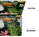 Tropical Summer Forrest - Skin Decal Wrap Kit Compatible with the Apple MacBook Pro, Pro with Touch Bar or Air (11", 12", 13", 15" & 16" - All Versions Available)
