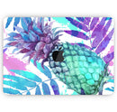 Tropical Summer Pineapple v1 - Skin Decal Wrap Kit Compatible with the Apple MacBook Pro, Pro with Touch Bar or Air (11", 12", 13", 15" & 16" - All Versions Available)