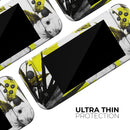 Tropical BW Sun Floral // Skin Decal Wrap Kit for Nintendo Switch Console & Dock, Joy-Cons, Pro Controller, Lite, 3DS XL, 2DS XL, DSi, or Wii - Vinyl Skin Wrap for Nintendo Switch 2, OLED, Lite, Pro Controller, Wii & Classic Handhelds