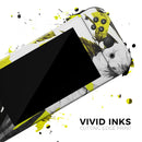 Tropical BW Sun Floral // Skin Decal Wrap Kit for Nintendo Switch Console & Dock, Joy-Cons, Pro Controller, Lite, 3DS XL, 2DS XL, DSi, or Wii - Vinyl Skin Wrap for Nintendo Switch 2, OLED, Lite, Pro Controller, Wii & Classic Handhelds