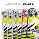 Tropical BW Sun Floral - Protective Skin Wrap & Decal – Compatible with iPhone SE to iPhone 17 Pro Max (All Models)