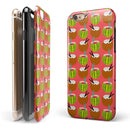 Tropical Coconut Twist v8 iPhone 6/6s or 6/6s Plus 2-Piece Hybrid INK-Fuzed Case