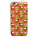 Tropical Coconut Twist v8 iPhone 6/6s or 6/6s Plus 2-Piece Hybrid INK-Fuzed Case