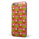 Tropical Coconut Twist v8 iPhone 6/6s or 6/6s Plus 2-Piece Hybrid INK-Fuzed Case