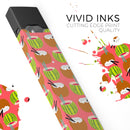 Tropical Coconut Twist v8 - Premium Decal Protective Skin-Wrap Sticker compatible with the Juul Labs vaping device