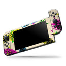 Tropical Cool Retro Pineapples // Skin Decal Wrap Kit for Nintendo Switch Console & Dock, Joy-Cons, Pro Controller, Lite, 3DS XL, 2DS XL, DSi, or Wii - Vinyl Skin Wrap for Nintendo Switch 2, OLED, Lite, Pro Controller, Wii & Classic Handhelds