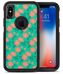 Tropical Coral Floral v1 2 - iPhone X OtterBox Case & Skin Kits