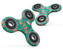 Tropical Coral Floral v1 Full-Body Fidget Spinner Skin-Kit
