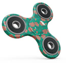 Tropical Coral Floral v1 Full-Body Fidget Spinner Skin-Kit