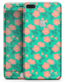Tropical Coral Floral v1 - Skin-kit for the iPhone 8 or 8 Plus