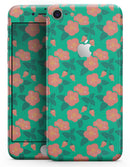 Tropical Coral Floral v1 - Skin-kit for the iPhone 8 or 8 Plus