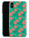 Tropical Coral Floral v1 - iPhone X Clipit Case