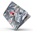 Tropical Flamingo and Zebra Jungle - Skin Decal Wrap Kit Compatible with the Apple MacBook Pro, Pro with Touch Bar or Air (11", 12", 13", 15" & 16" - All Versions Available)