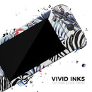 Tropical Flamingo and Zebra Jungle // Skin Decal Wrap Kit for Nintendo Switch Console & Dock, Joy-Cons, Pro Controller, Lite, 3DS XL, 2DS XL, DSi, or Wii - Vinyl Skin Wrap for Nintendo Switch 2, OLED, Lite, Pro Controller, Wii & Classic Handhelds