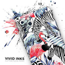 Tropical Flamingo and Zebra Jungle - Protective Skin Wrap & Decal – Compatible with iPhone SE to iPhone 17 Pro Max (All Models)