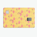 Tropical Flamingo v1 - Premium Protective Decal Skin-Kit for the Apple Credit Card