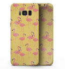 Tropical Flamingo v1 - Samsung Galaxy S8 Full-Body Skin Kit