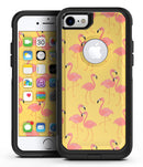 Tropical Flamingo v1 - iPhone 7 or 8 OtterBox Case & Skin Kits