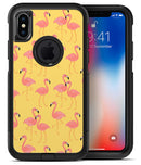 Tropical Flamingo v1 - iPhone X OtterBox Case & Skin Kits