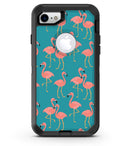Tropical Flamingo v2 2 - iPhone 7 or 8 OtterBox Case & Skin Kits