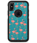 Tropical Flamingo v2 2 - iPhone X OtterBox Case & Skin Kits