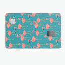 Tropical Flamingo v2 - Premium Protective Decal Skin-Kit for the Apple Credit Card
